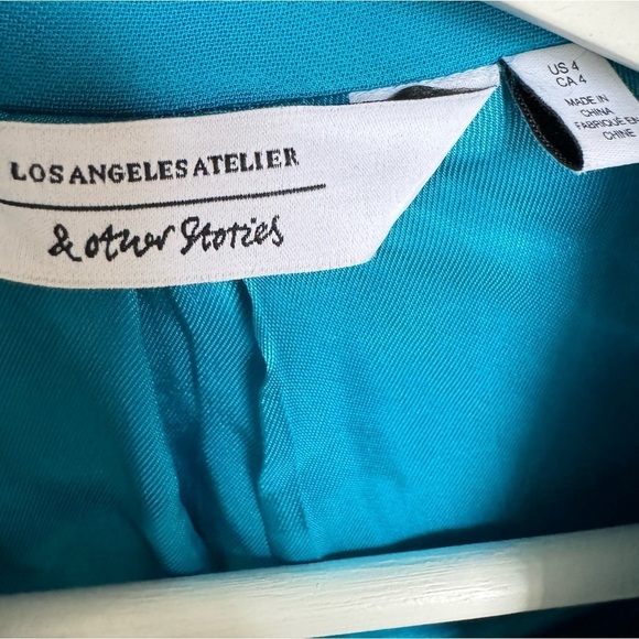 & Other Stories Long Sleeve Belted Dress in Size 4 - Picture 8 of 14